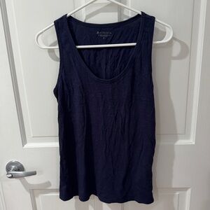Athleta Dark Blue Women's Cotton Tank